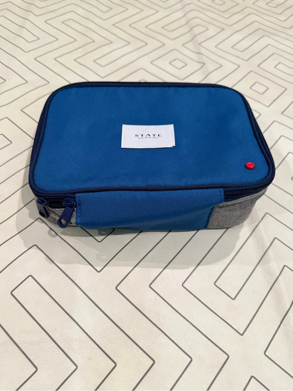 STATE blue zip